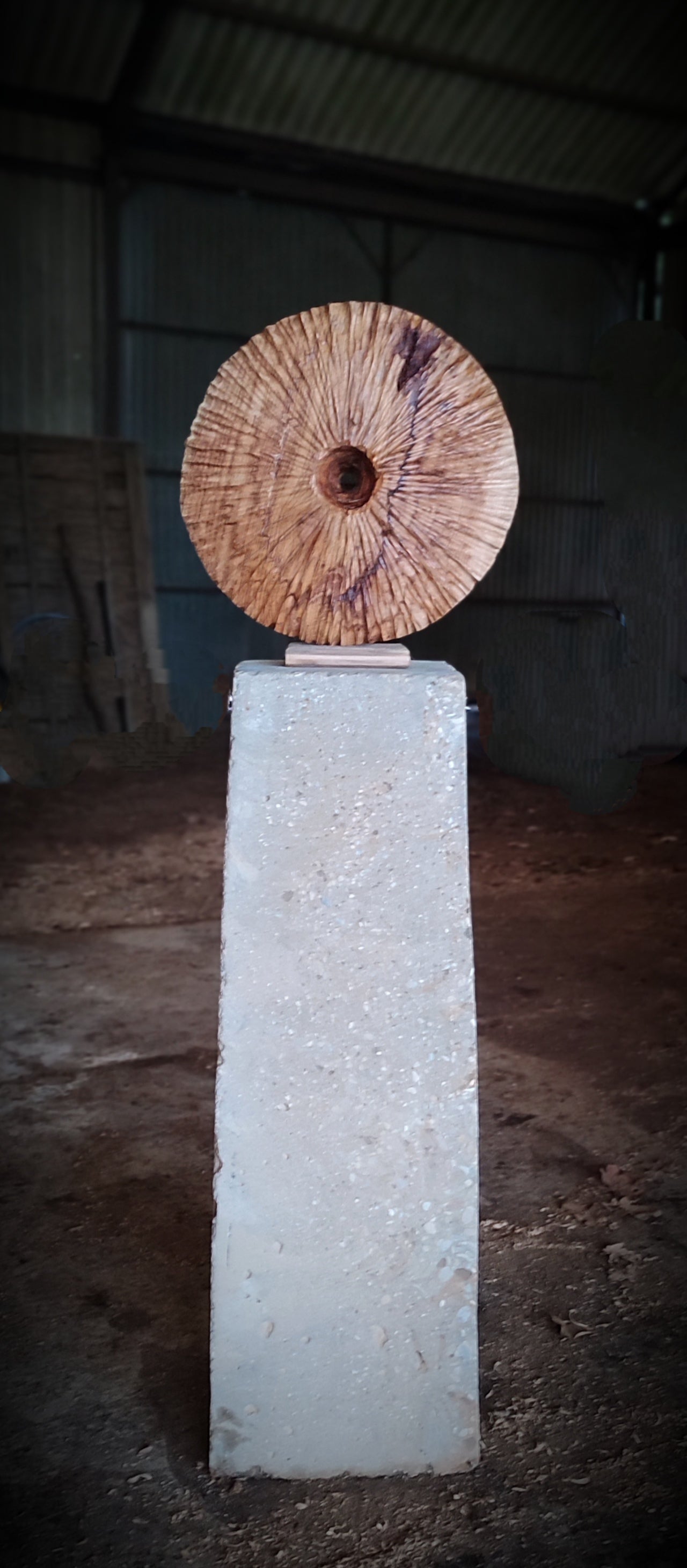 Stone plinth