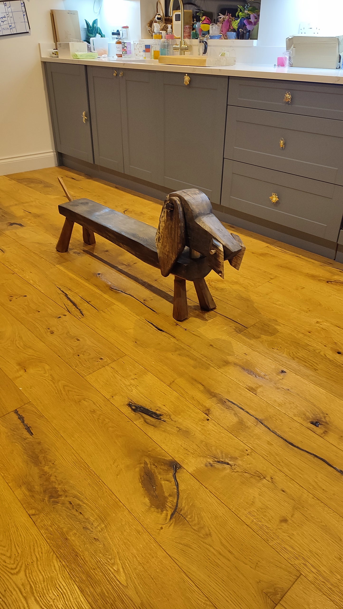 Sausage dog bench