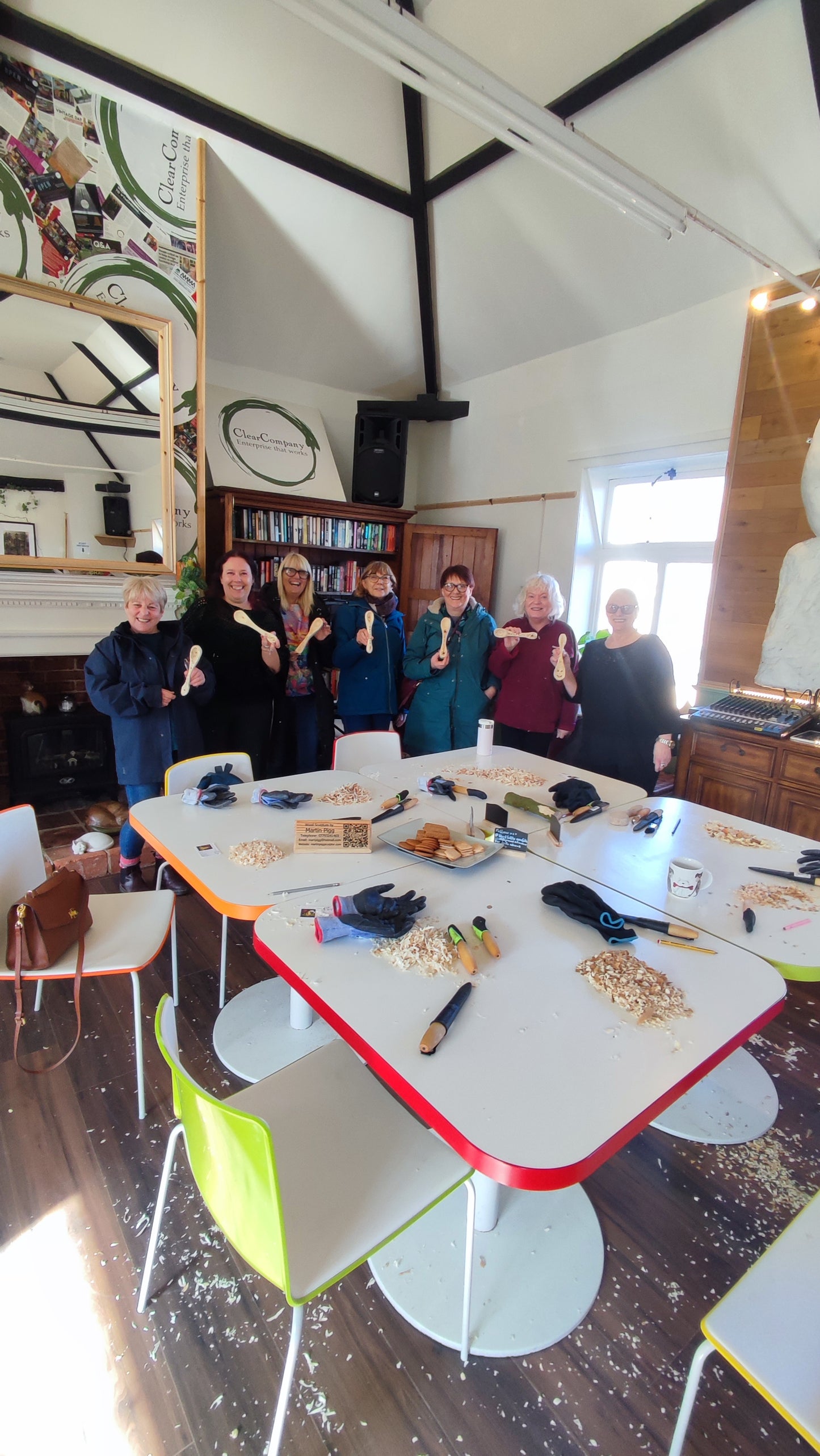 Leaf carving workshop 12th July 2026