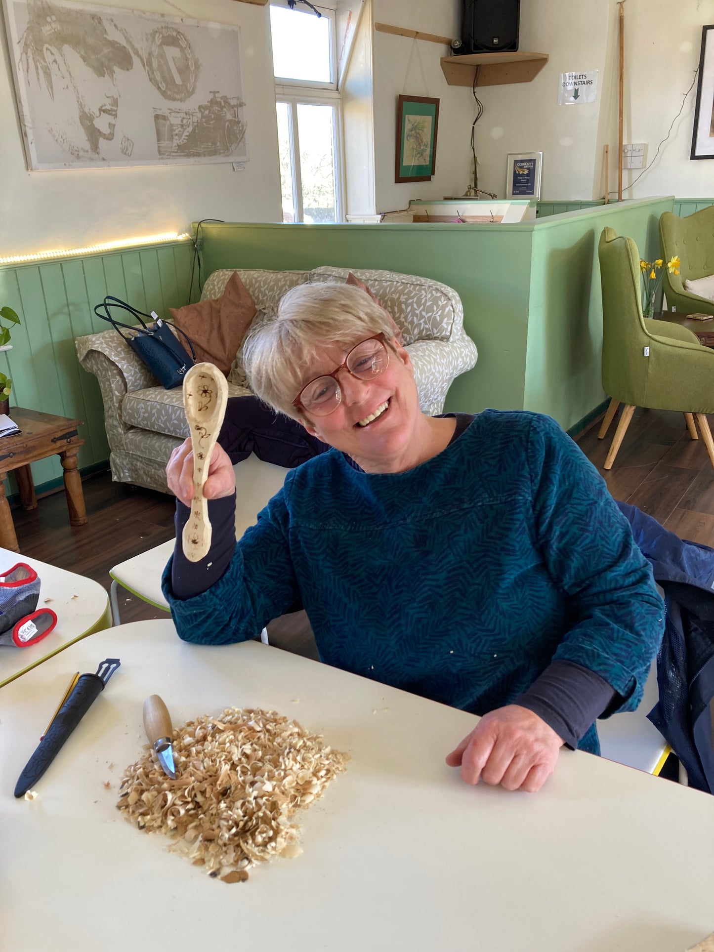 Spoon carving workshop Saturday 11th July
