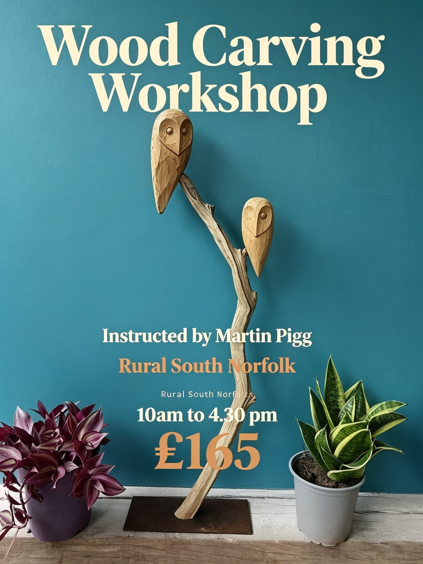 Owl carving workshop vouchers